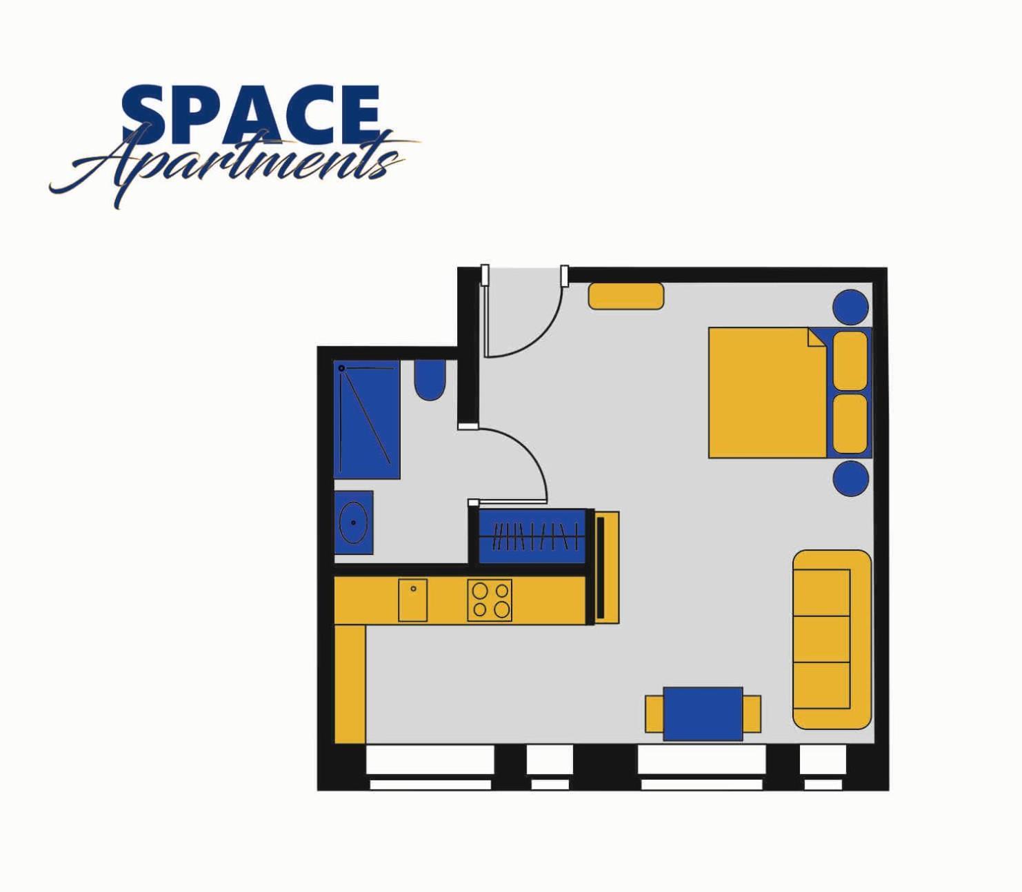 Space Apartments Old Town Szczecin Exteriör bild